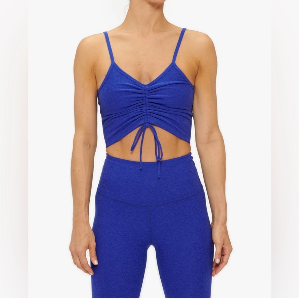 Beyond Yoga Ruched Crop Tank